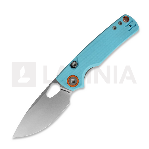 Vosteed Porcupine - Satin - G10 fällkniv, Sky Blue