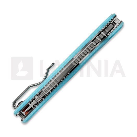 Couteau pliant Vosteed Porcupine - Satin - G10, Sky Blue