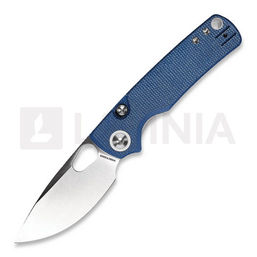 Saliekams nazis Vosteed Porcupine - Satin - Micarta, zils