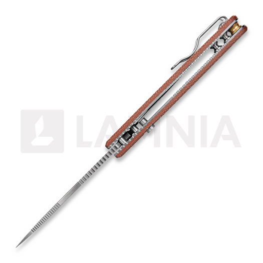 Складной нож Vosteed Porcupine - Satin - Micarta, коричневый