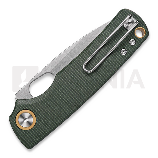 Briceag Vosteed Porcupine - Stonewash - Micarta, verde