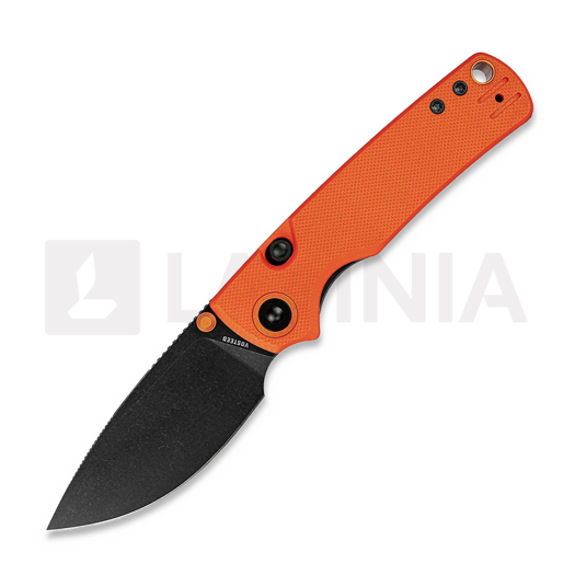 Vosteed Porcupine T - Blackwash - G10 f&auml;llkniv, orange