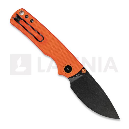 Vosteed Porcupine T - Blackwash - G10 f&auml;llkniv, orange