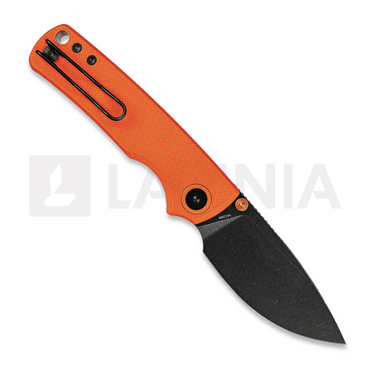Vosteed Porcupine T - Blackwash - G10 fällkniv, orange