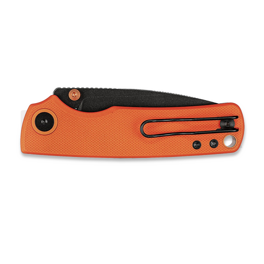 Vosteed Porcupine T - Blackwash - G10 f&auml;llkniv, orange