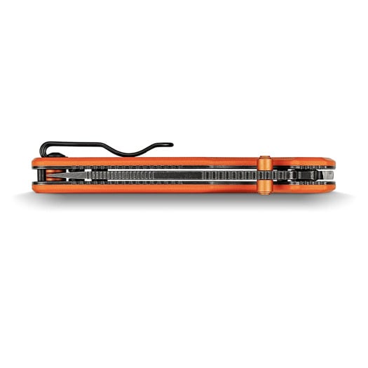 Vosteed Porcupine T - Blackwash - G10 fällkniv, orange