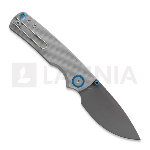 Vosteed Porcupine T - Destroyer Gray - G10 sulankstomas peilis, pilka