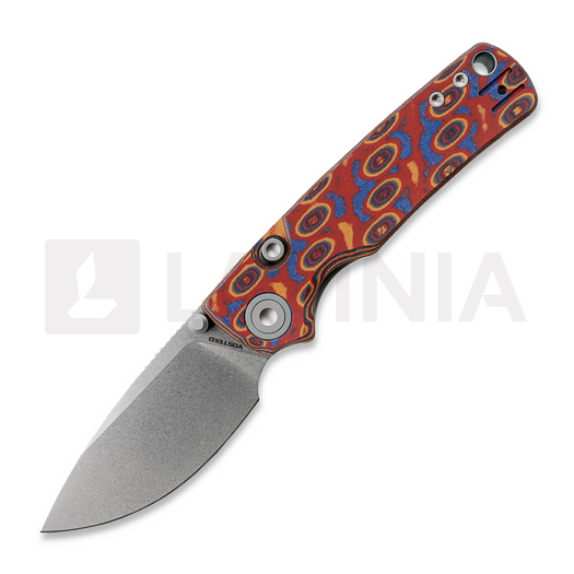 มีดพับ Vosteed Porcupine T - Stonewash - Micarta, Copper Raindrop