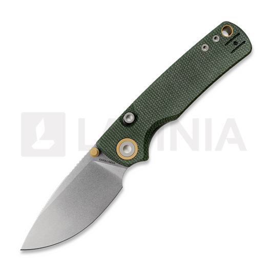 Zavírací nůž Vosteed Porcupine T - Stonewash - Micarta, zelená