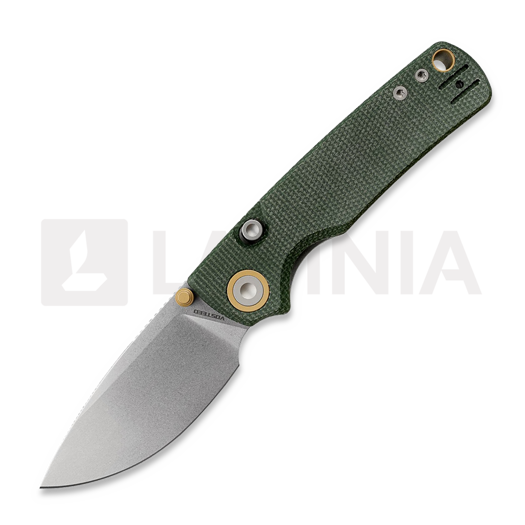 Vosteed Porcupine T - Stonewash - Micarta foldekniv, grøn