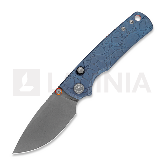 Vosteed Porcupine TiSlim - Acid Wash - Titanium folding knife, Acid Wash Blue