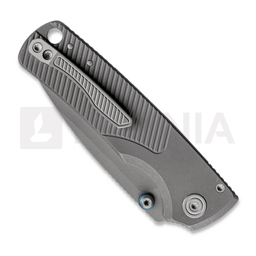 Vosteed Porcupine TiSlim - Acid Wash - Titanium folding knife, Acid Wash Gray