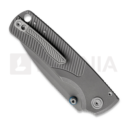 Vosteed Porcupine TiSlim - Acid Wash - Titanium folding knife, Acid Wash Gray
