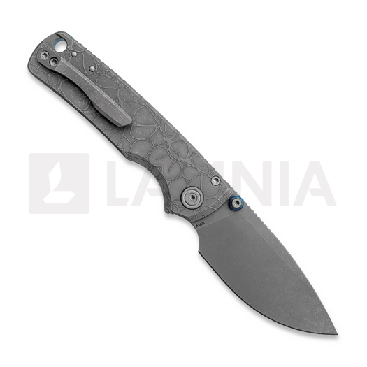 Vosteed Porcupine TiSlim - Acid Wash - Titanium &ouml;sszecsukhat&oacute; k&eacute;s, sz&uuml;rke