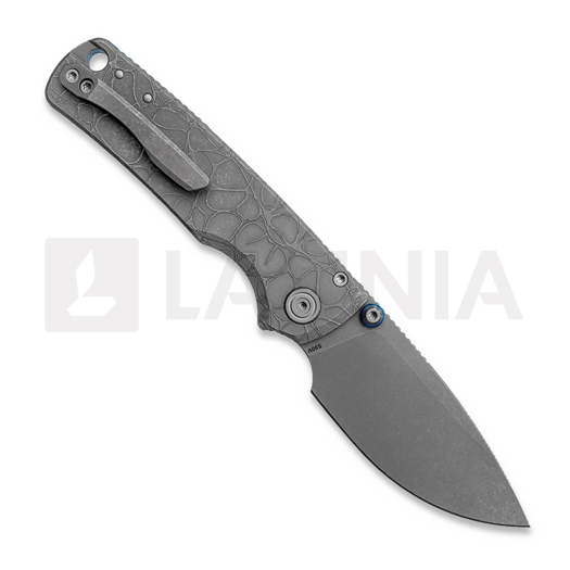 Coltello pieghevole Vosteed Porcupine TiSlim - Acid Wash - Titanium, grigio