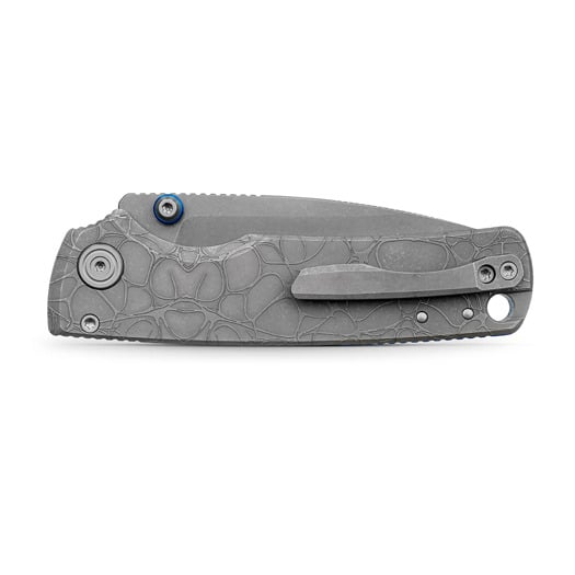 Vosteed Porcupine TiSlim - Acid Wash - Titanium &ouml;sszecsukhat&oacute; k&eacute;s, sz&uuml;rke