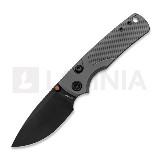Nóż składany Vosteed Porcupine TiSlim - Blackwash - Titanium, Dim Gray