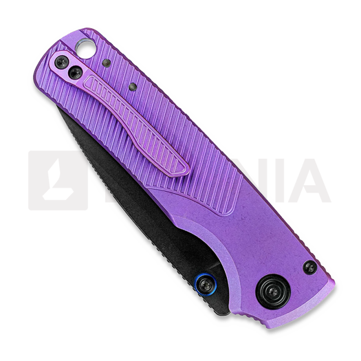 Liigendnuga Vosteed Porcupine TiSlim - Blackwash - Titanium, Rebecca Purple