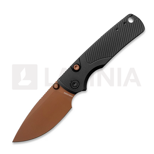 Vosteed Porcupine TiSlim - Copper Dune - Titanium fällkniv, svart