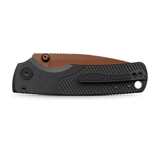 Vosteed Porcupine TiSlim - Copper Dune - Titanium &ouml;sszecsukhat&oacute; k&eacute;s, fekete
