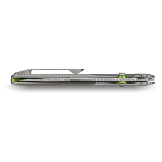 Coltello pieghevole Vosteed Porcupine TiSlim - Satin - Titanium, grigio
