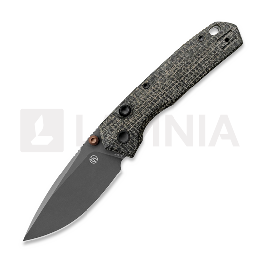 Vosteed Psyop 299 - Destroyer Gray - Norplex UltreX Micarta סכין מתקפלת, שחור