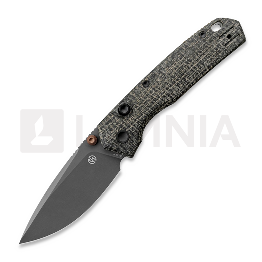 Liigendnuga Vosteed Psyop 299 - Destroyer Gray - Norplex UltreX Micarta, must