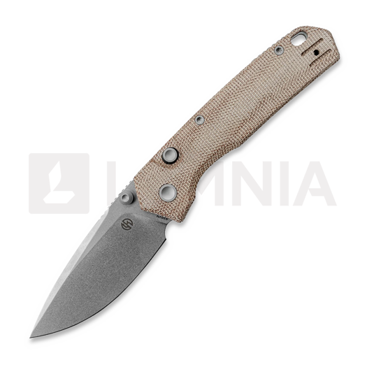 Vosteed Psyop 299 - Stonewash - Norplex UltreX Micarta סכין מתקפלת, natural