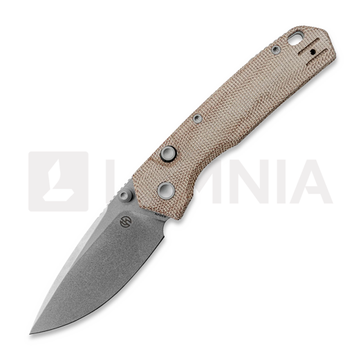Vosteed Psyop 299 - Stonewash - Norplex UltreX Micarta összecsukható kés, natural