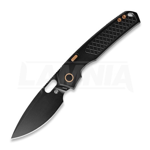 มีดพับ Vosteed Psyop 332 - Blackwash - Titanium, ดำ