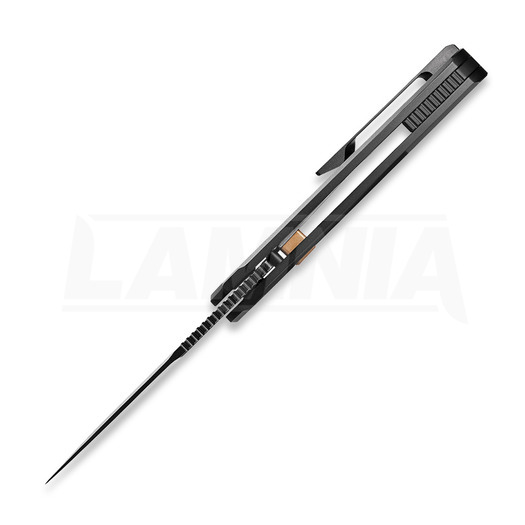 Nóż składany Vosteed Psyop 332 - Blackwash - Titanium, czarny
