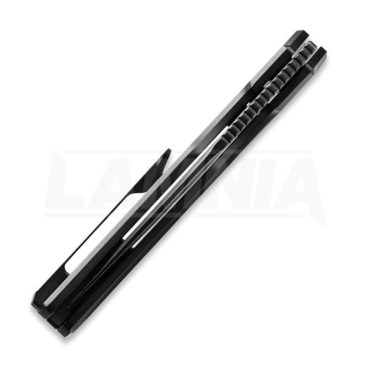Nóż składany Vosteed Psyop 332 - Blackwash - Titanium, czarny