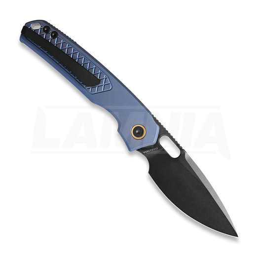 Vosteed Psyop 332 - Blackwash - Titanium k&auml;&auml;nt&ouml;veitsi, sininen