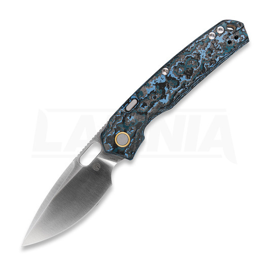 Vosteed Psyop 332 - Satin - Fat Carbon folding knife, arctic storm