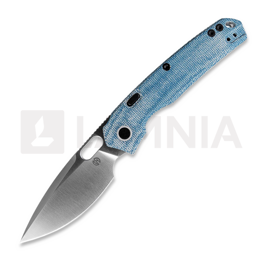 มีดพับ Vosteed Psyop 332 - Satin - Norplex UltreX™ Micarta, น้ำเงิน