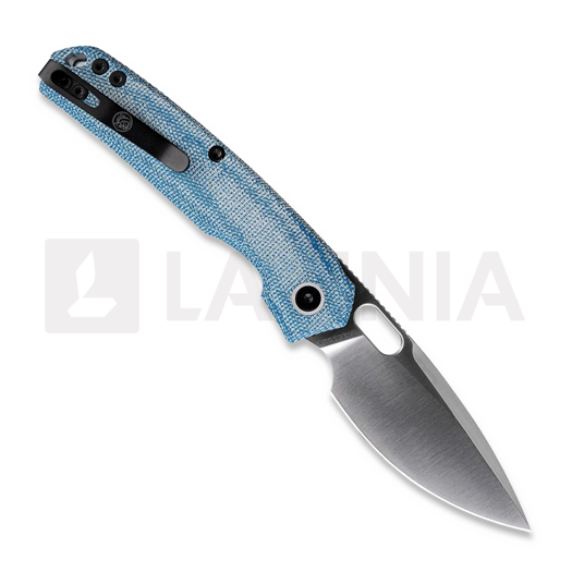 Vosteed Psyop 332 - Satin - Norplex UltreX&trade; Micarta Taschenmesser, blau