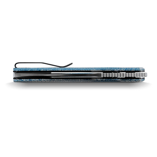 Vosteed Psyop 332 - Satin - Norplex UltreX&trade; Micarta sulankstomas peilis, mėlyna