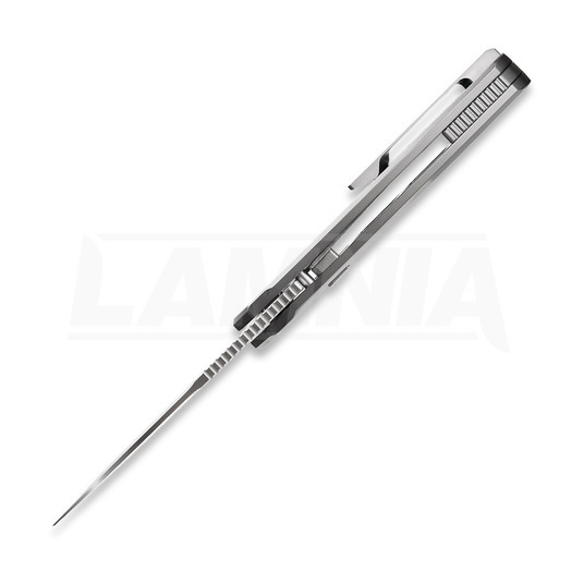 Nóż składany Vosteed Psyop 332 - Satin - Titanium, szara