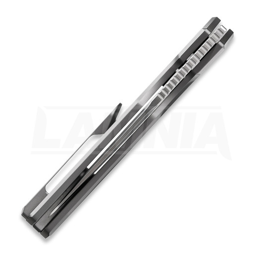 Nóż składany Vosteed Psyop 332 - Satin - Titanium, szara