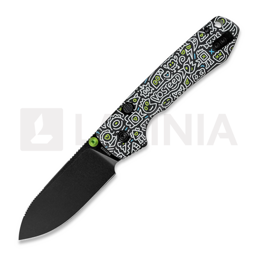 Liigendnuga Vosteed Raccoon 2.0 Top Liner Lock - B/W Drop - G10, DoodleMonster