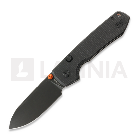 Briceag Vosteed Raccoon 2.0 Top Liner Lock - B/W Drop - Micarta, negru