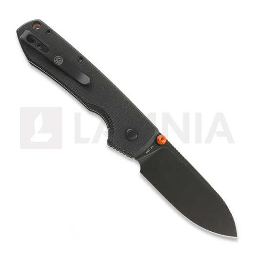 Briceag Vosteed Raccoon 2.0 Top Liner Lock - B/W Drop - Micarta, negru