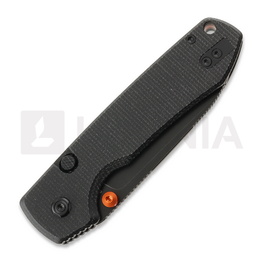 Briceag Vosteed Raccoon 2.0 Top Liner Lock - B/W Drop - Micarta, negru