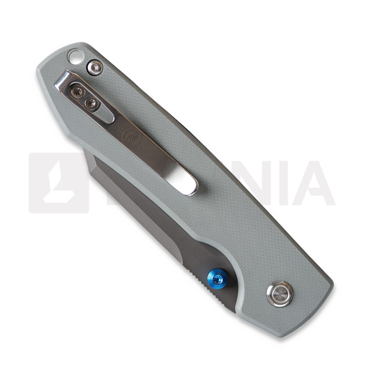 Vosteed Raccoon 2.0 Top Liner Lock - Destroyer Gray Bowie - G10 folding knife, grey