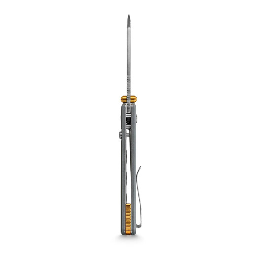 Vosteed Raccoon 2.0 Top Liner Lock - S/W Sheepsfoot - G10 sulankstomas peilis, pilka