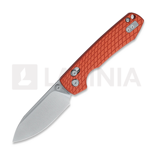 Vosteed Raccoon Crossbar - Aluminium Orange - Satin Drop סכין מתקפלת