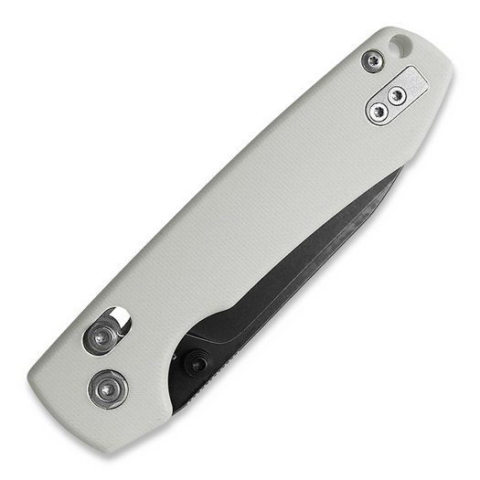 Zav&iacute;rac&iacute; nůž Vosteed Raccoon Crossbar - G-10 White - B/W Drop