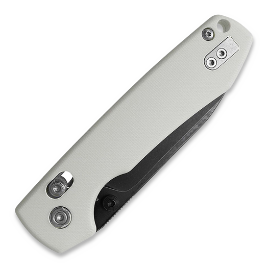 Coltello pieghevole Vosteed Raccoon Crossbar - G-10 White - B/W Drop