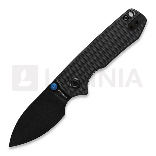 Vosteed Raccoon Cub - G10 Black - B/W Drop סכין מתקפלת