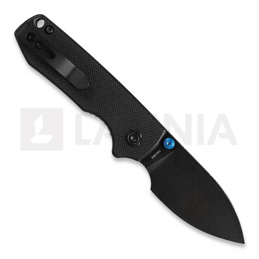 Coltello pieghevole Vosteed Raccoon Cub - G10 Black - B/W Drop